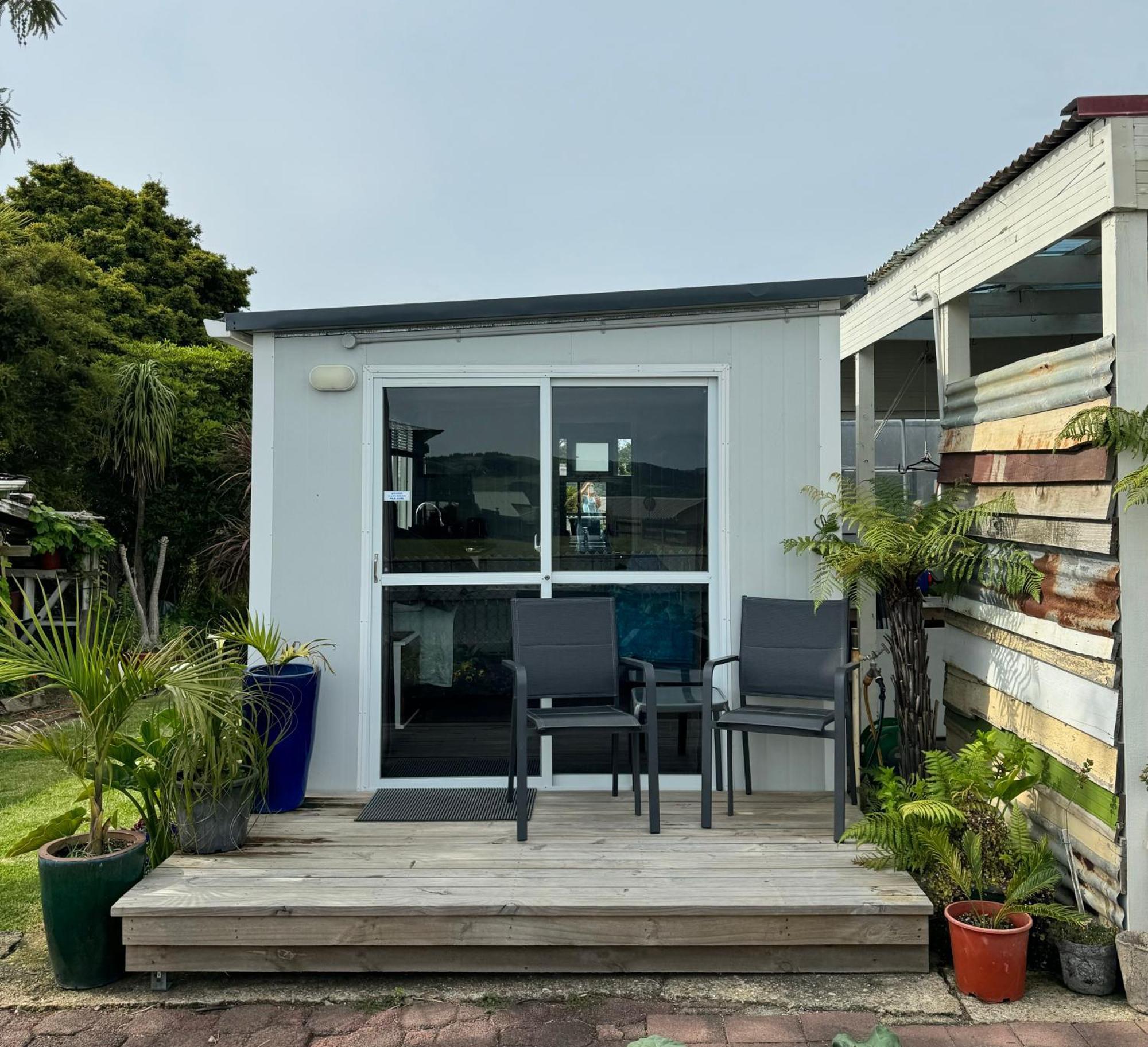 Raglan Seaview Cabin Exterior foto